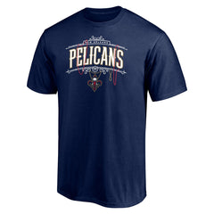 New Orleans Pelicans Push Ahead T-Shirt Navy - NBA