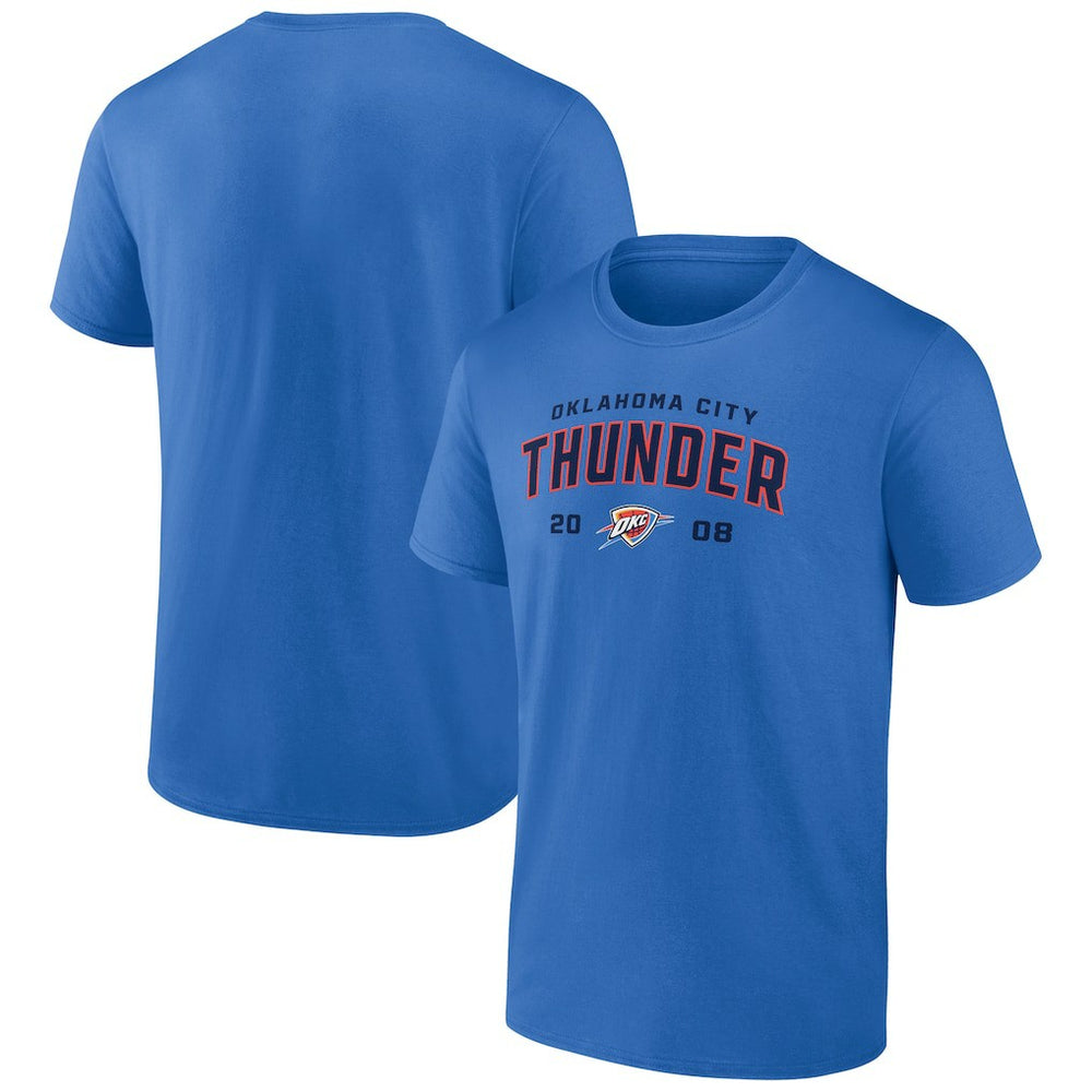 Oklahoma City Thunder Rebel T-Shirt Blue - NBA
