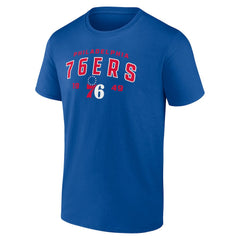 Philadelphia 76ers Rebel Logo T-Shirt Royal - NBA
