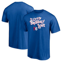 Philadelphia 76ers Push Ahead T-Shirt Royal - NBA