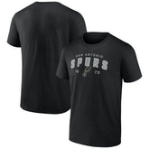 San Antonio Spurs Rebel Logo T-Shirt Black - NBA