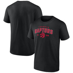 Toronto Raptors Rebel Logo T-Shirt Black - NBA