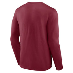 Cleveland Cavaliers Let's Go Long Sleeve T-Shirt Garnet - NBA