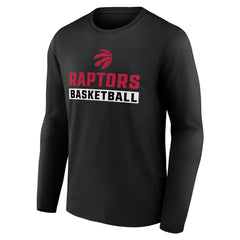 Toronto Raptors Let's Go Long Sleeve T-Shirt Black - NBA