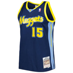 Carmelo Anthony Denver Nuggets Hardwood Classics Swingman Jersey Navy - NBA