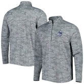 Dallas Cowboys Antigua Brigade Throwback Quarter-Zip Top Gray | NFL
