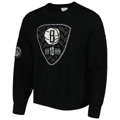 Brooklyn Nets AUTHMADE 10th Anniversary Pullover Sweater Black - NBA