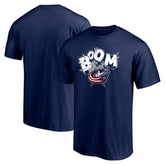 Columbus Blue Jackets Hometown Collection Push Ahead T-Shirt - Navy - NHL