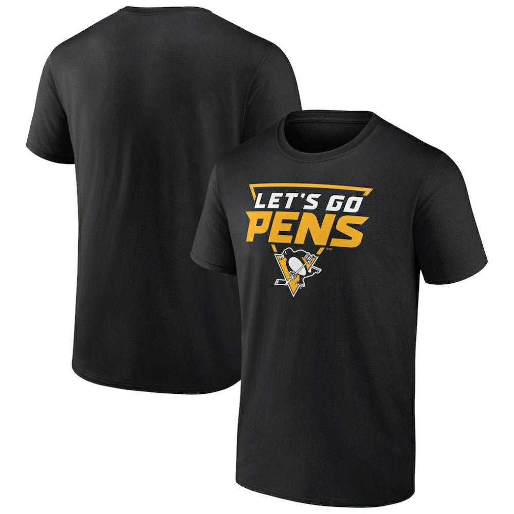 Pittsburgh Penguins Ice Cluster T-Shirt - Black - NHL