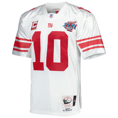 Eli Manning New York Giants 2007 Authentic Throwback Retired Player Jersey White | Mitchell & Ness