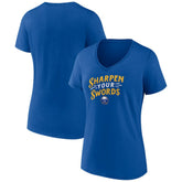 Buffalo Sabres Women's Active Edge V-Neck T-Shirt - Royal - NHL