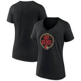 Ottawa Senators Women's Active Edge V-Neck T-Shirt - Black - NHL