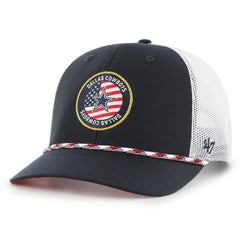 Dallas Cowboys '47 Union Patch Trucker Adjustable Hat Navy/White | 47 brand