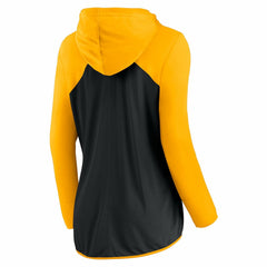 Pittsburgh Steelers Women's Forever Fan Full-Zip Hoodie Black/Gold | Fanatics