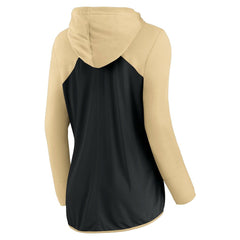 New Orleans Saints Women's Forever Fan Full-Zip Hoodie Black/Gold | Fanatics
