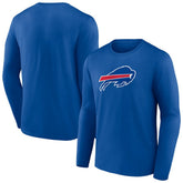 Buffalo Bills Primary Team Logo Long Sleeve T-Shirt Royal | NFL