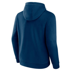 Chicago Bears Primary Team Logo Fitted Pullover Hoodie Navy | NFL