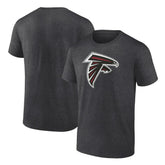 Atlanta Falcons Primary Logo T-Shirt Heather Charcoal | Fanatics