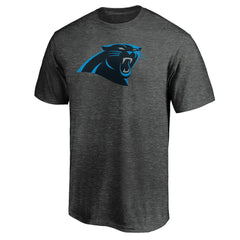 Carolina Panthers Primary Logo T-Shirt Heather Charcoal | Fanatics