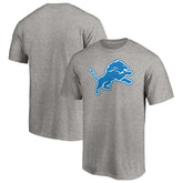Detroit Lions Primary Logo T-Shirt Heather Gray | Fanatics