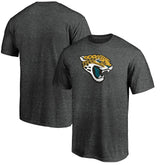 Jacksonville Jaguars Primary Logo T-Shirt Heather Charcoal | Fanatics