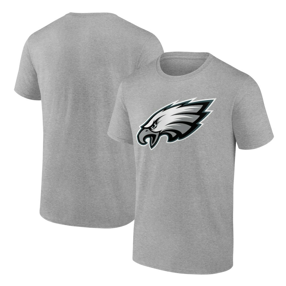 Philadelphia Eagles Primary Logo T-Shirt Heather Gray | Fanatics