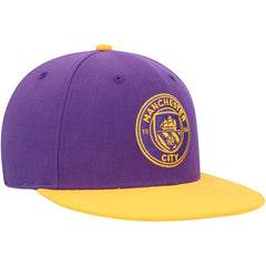 Manchester City America's Game Fitted Hat Purple/Yellow - FIFA World CUP
