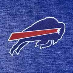 Buffalo Bills Antigua Action Chenille Pullover Hoodie Heathered Royal | NFL