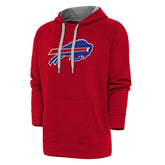 Buffalo Bills Antigua Victory Chenille Pullover Hoodie Red | NFL