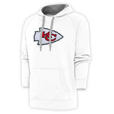 Kansas City Chiefs Antigua Victory Chenille Pullover Hoodie White | NFL