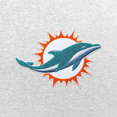 Miami Dolphins Antigua Victory Chenille Pullover Hoodie White | NFL