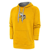 Minnesota Vikings Antigua Victory Chenille Pullover Hoodie Gold | NFL