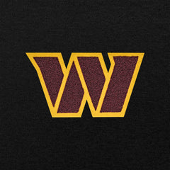 Washington Commanders Antigua Victory Chenille Pullover Hoodie Black | NFL