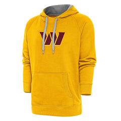 Washington Commanders Antigua Victory Chenille Pullover Hoodie Gold | NFL