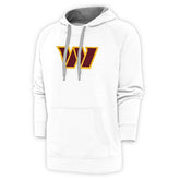 Washington Commanders Antigua Victory Chenille Pullover Hoodie White | NFL