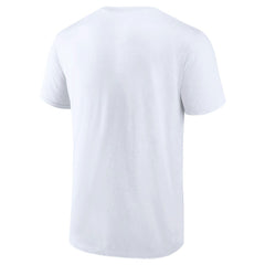 Denver Broncos Logo Team Lockup T-Shirt White | NFL