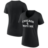 Chicago White Sox Women's Heart and Soul V-Neck T-Shirt - MLB