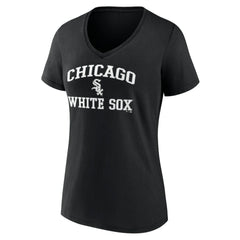 Chicago White Sox Women's Heart and Soul V-Neck T-Shirt - MLB
