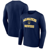 Milwaukee Brewers Heart and Soul Long Sleeve T-Shirt - MLB