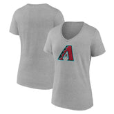 Arizona Diamondbacks Women's Official Logo V-Neck T-Shirt - MLB