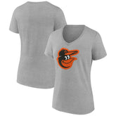 Baltimore Orioles Women's Official Logo V-Neck T-Shirt - MLB