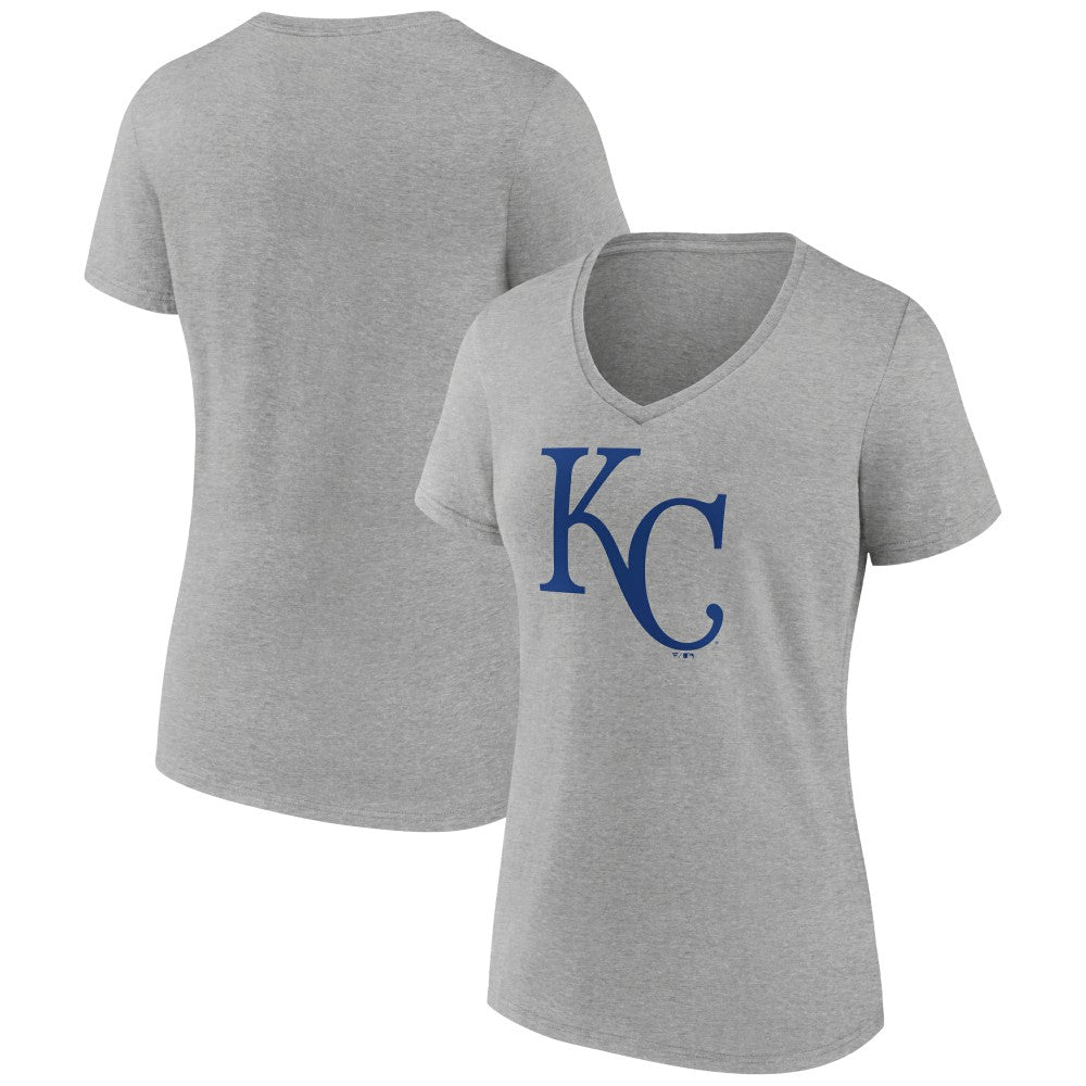 Kansas City Royals Women's Official Logo V-Neck T-Shirt - MLB