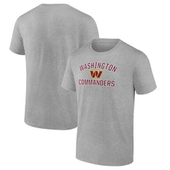 Washington Commanders Victory Arch T-Shirt Heather Gray | Fanatics