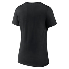 Jacksonville Jaguars Women's Victory Arch Team V-Neck T-Shirt Black | NFL