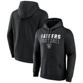 Las Vegas Raiders Team Fade Out Fitted Pullover Hoodie Black | NFL