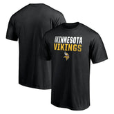 Minnesota Vikings Team Fade Out T-Shirt Black | NFL