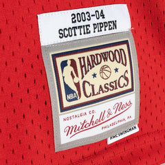 Scottie Pippen Chicago Bulls Hardwood Classics 2003-04 Swingman Jersey Red - NBA