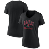 Arizona Diamondbacks Women's Victory Script Team V-Neck T-Shirt - MLB
