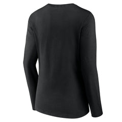 Miami Marlins Women's Live For It Long Sleeve Long Sleeve V-Neck T-Shirt - MLB