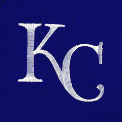Kansas City Royals DKNY Sport Women's Lily V-Neck Pullover Sweatshirt - MLB